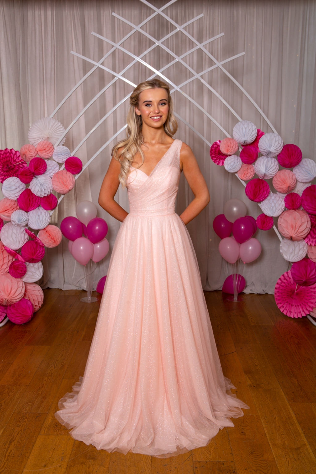 PF9919 Pale Pink Prom/Evening Dress