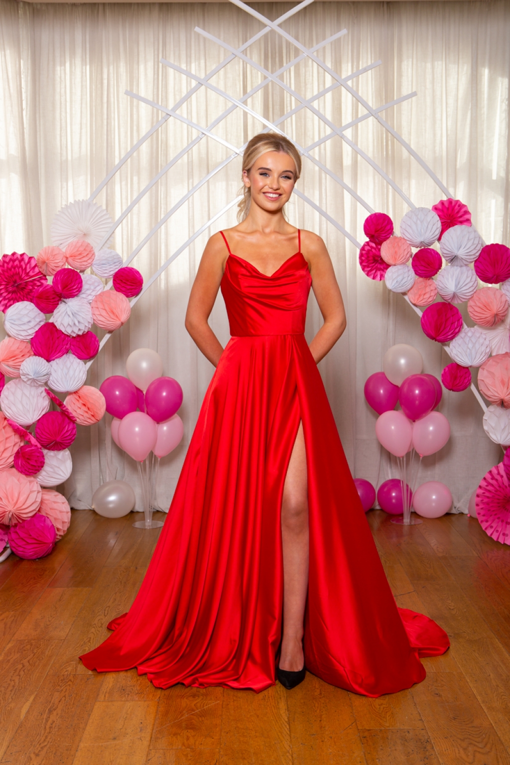 PF9948 Red Prom/Evening Dress