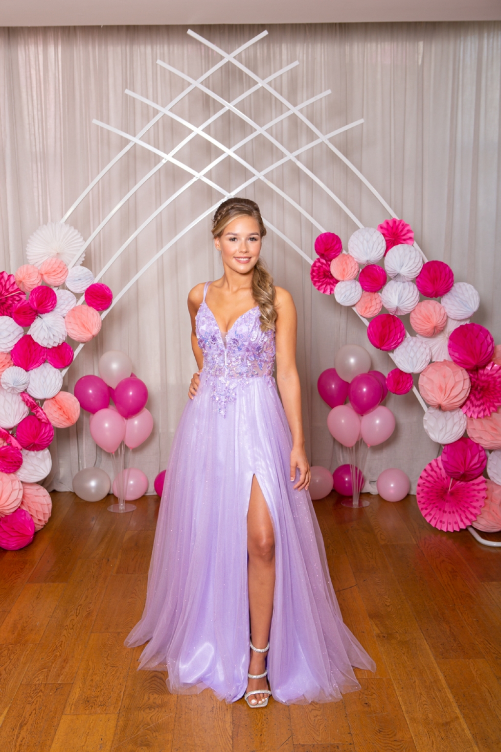 PF9958 Lilac Prom/Evening Dress