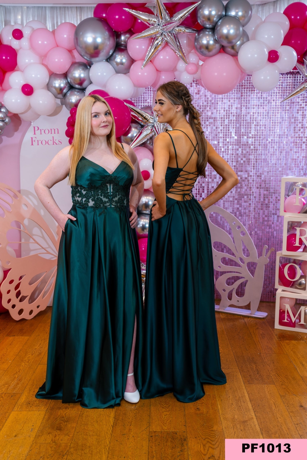 PF1013 Dark Green Prom/Evening Dress