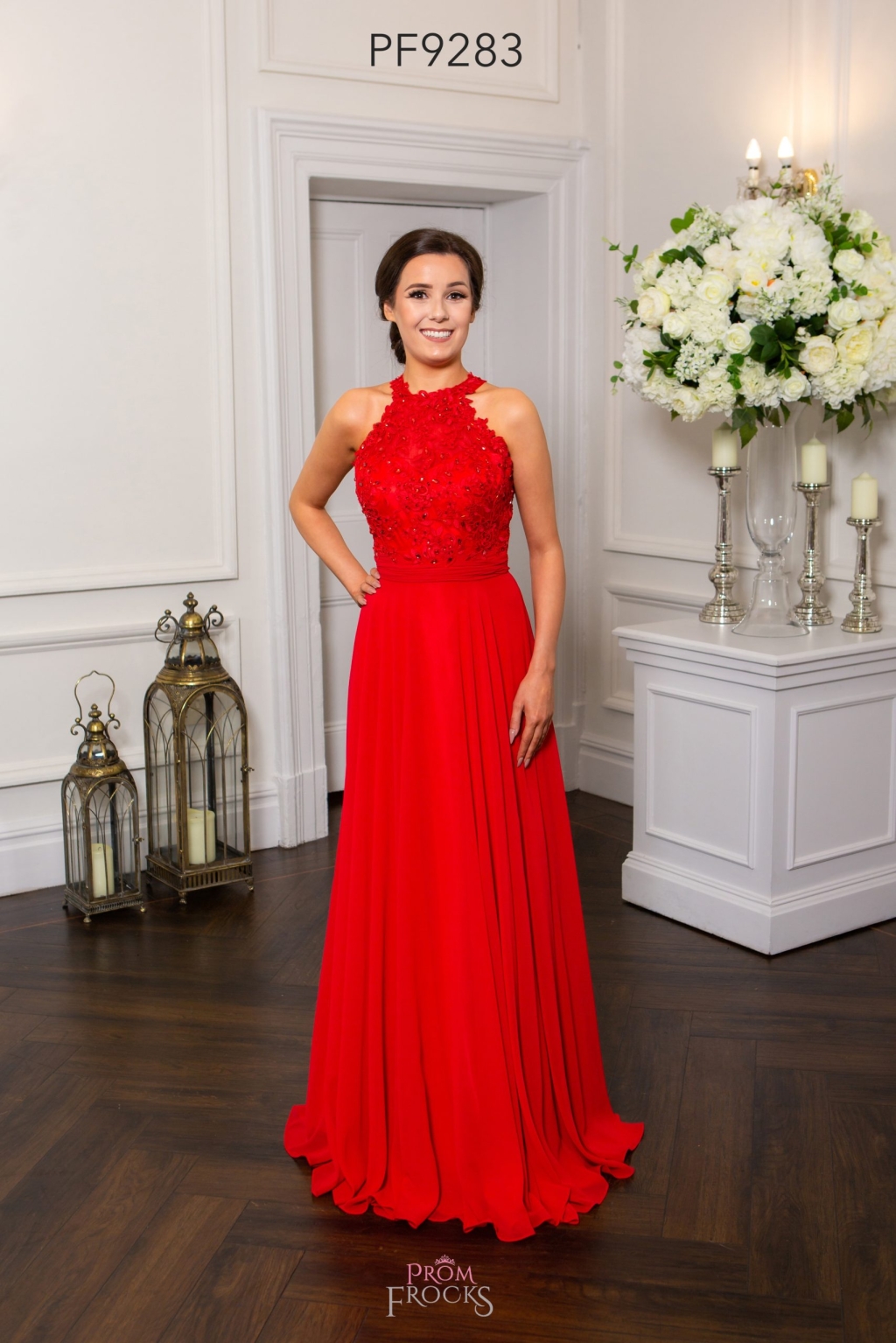 PF9283 Red Prom/Evening Dress