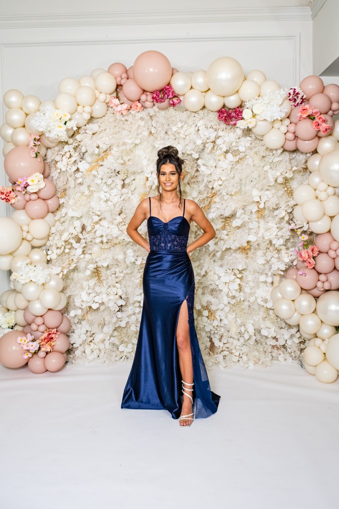 PF1250 Navy Prom/Evening Dress