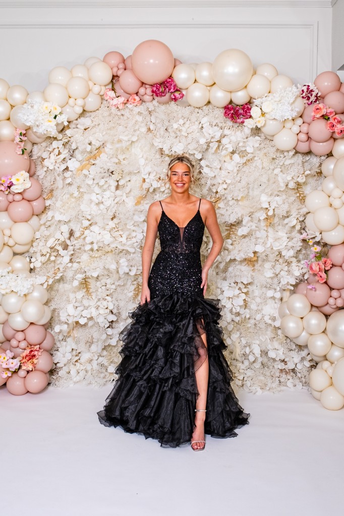 PF1251 Black Prom/Evening Dress