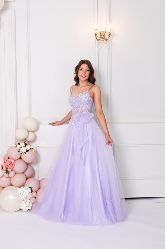 PF1247 Lilac Prom/Evening Dress