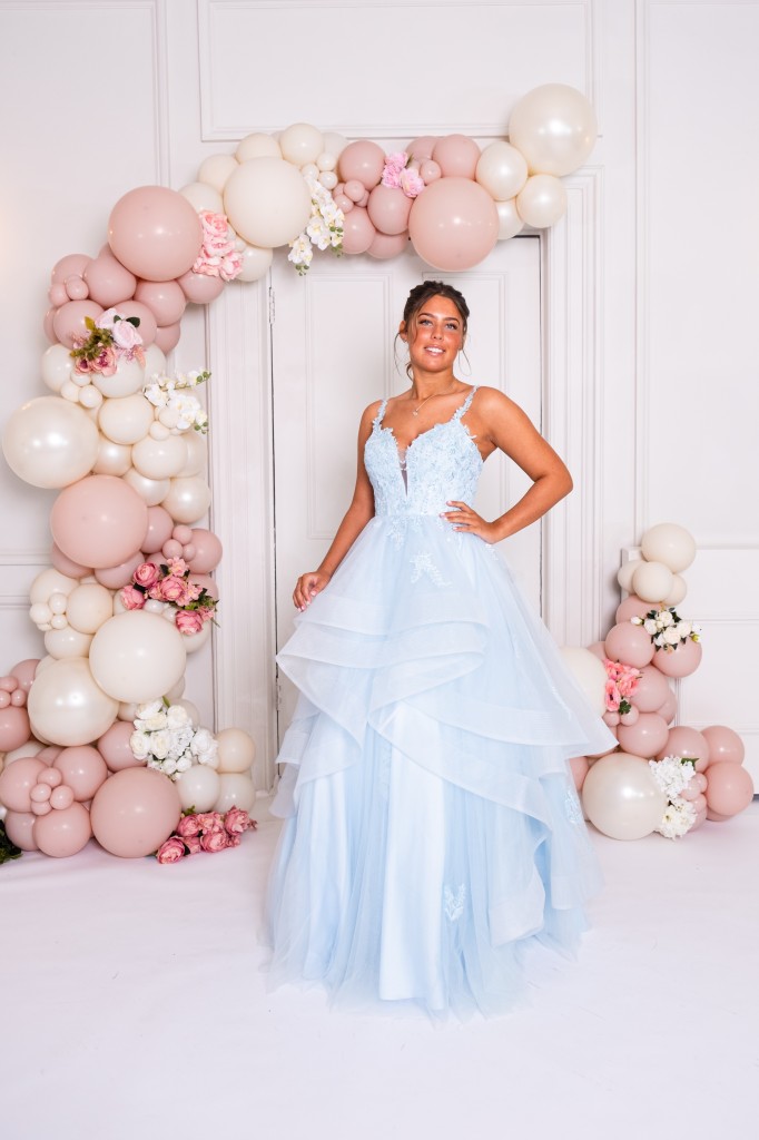 PF1205 Powder Blue Prom/Evening Dress