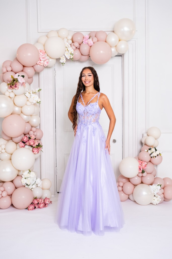 PF1252 Lilac Prom/Evening Dress