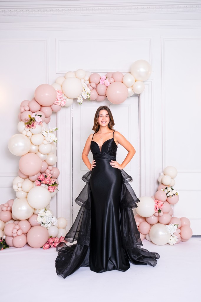 PF1207 Black Prom/Evening Dress