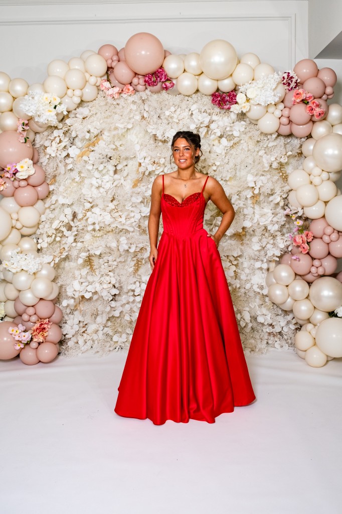 PF1206 Red Prom/Evening Dress