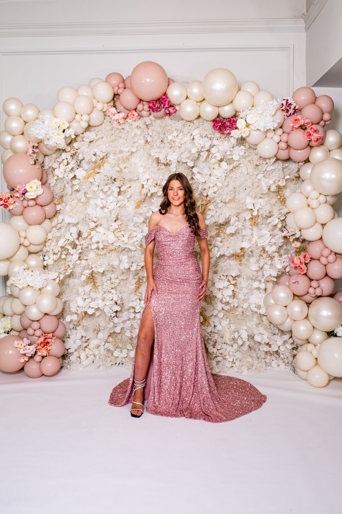 PF1261 Pink Prom/Evening Dress
