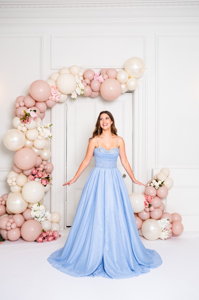 PF1212 Powder Blue Prom/Evening Dress